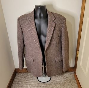 Harris Tweed Men's Scottish Wool Blazer - Size (44R) - Excellent Condition